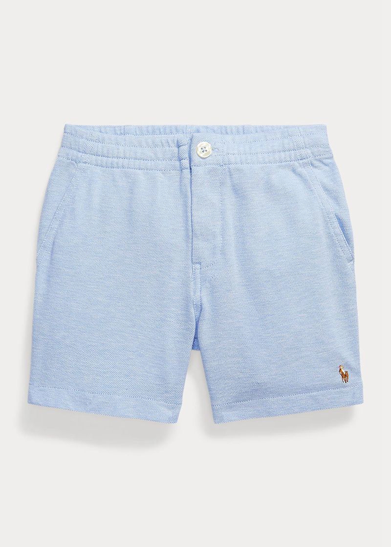 Shorts Polo Ralph Lauren Niño 1.5-6 Años Polo Prepster Tejer Oxford Chile Azules JDFWI-6749